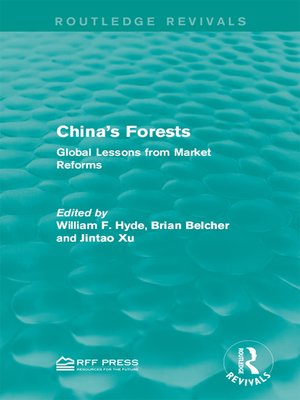 cover image of China's Forests